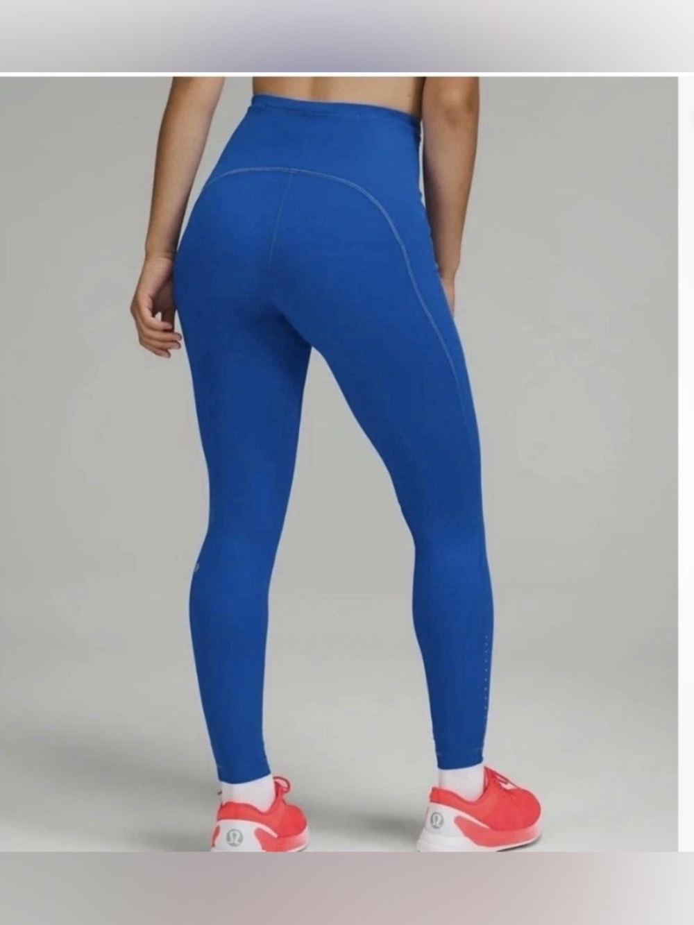 Lululemon Swift Speed High-Rise Tight‎ 28" Blue Size 2 Reflective Side Pockets